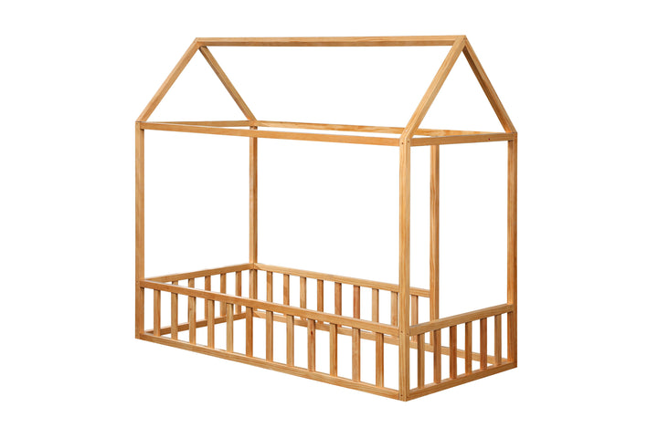 2MamaBees Montessori House Bed with Rails