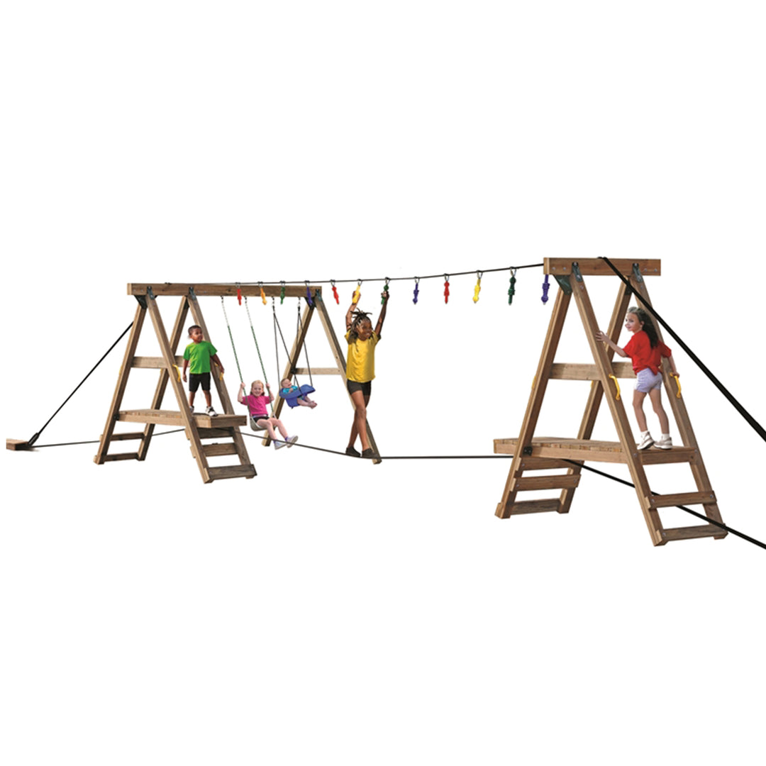 PlayStar Ninja Power Platform Gold Playset KT 50041, PS 60041