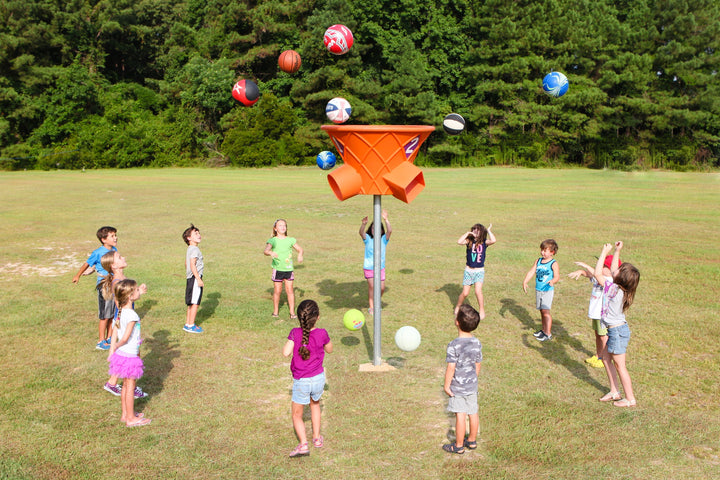 Action Play Systems Tripleshoot Ball Game APS-Tripleshoot