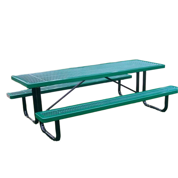 Kidstuff Playsystems 8ft Steel Picnic Table 9201