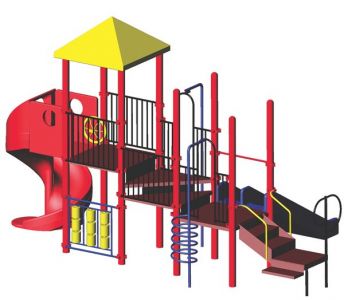 SportsPlay Model Richard and Richard Jr Modular Playground 911-122B, 911-222B