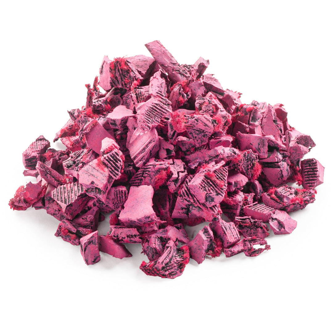 Rubber Mulch Playsafer Playground and Landscape Rubber Mulch | Hot Pink PPKG40