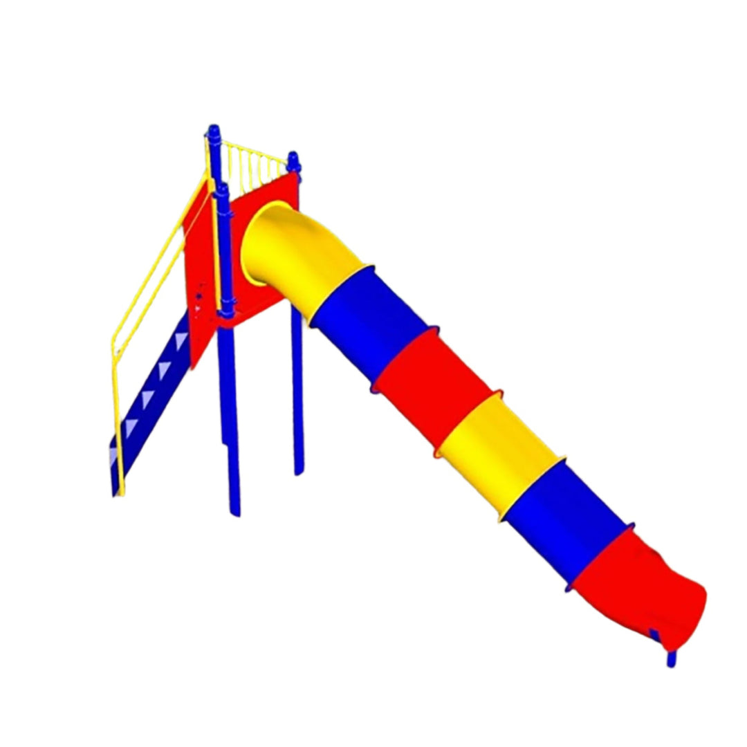 Kidstuff Playsystems 6ft Freestanding Tube Slide 30806