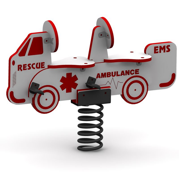 Childforms 2-Seat Ambulance Spring Rider SPR-00017