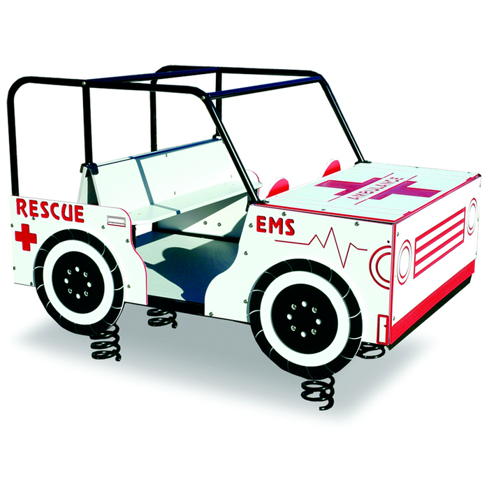 Childforms Ambulance Large Action Spring Rider SPR-00024