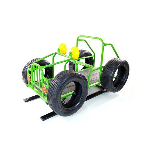 PlayTime Jeep with Rubber Tires Spring Rider 11581