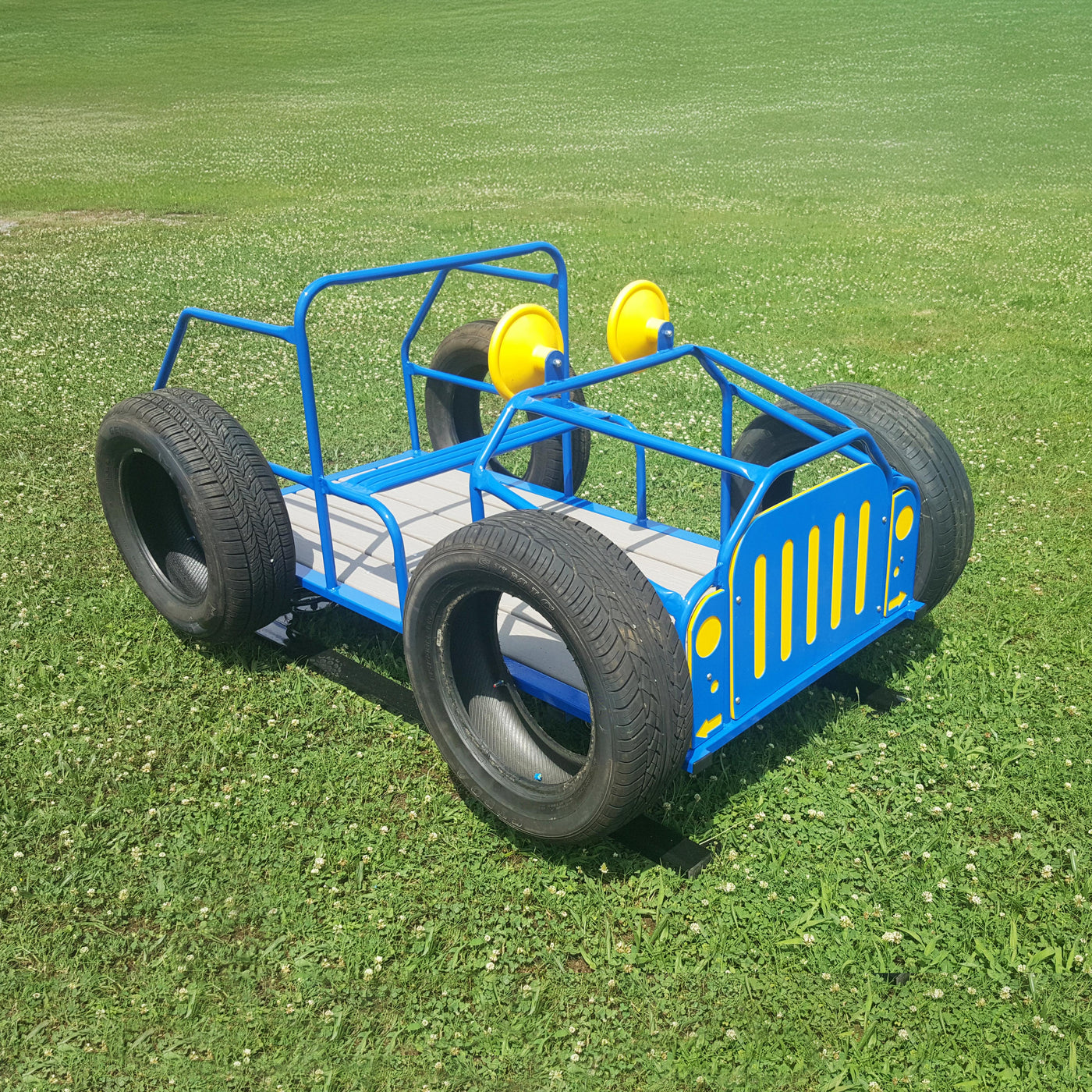 Infinity Playgrounds Commercial Jeep Spring Rider IP-4006, IP-4006-ws ...