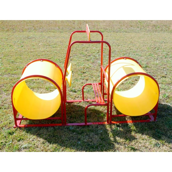 Infinity Playgrounds Steam Roller - Double Tunnel IP-8014