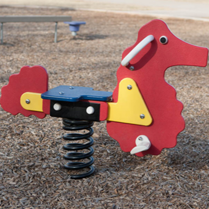 BigToys Sea Horse Spring Rider Freestanding Sensory Motor MEC-129