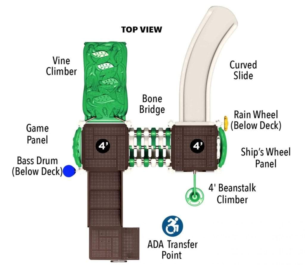 UltraPlay Systems Sunnyside Play System UPLAY-020