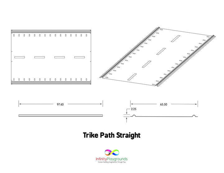 Infinity Playgrounds Trike Path Extra Pieces IPSK-9000