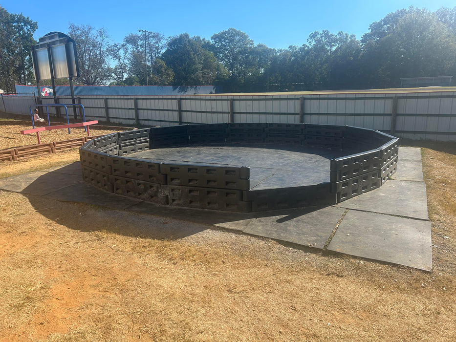 Action Play Systems Gaga Ball Pit Permanent Inground Mount APS-GaGaPit-IG