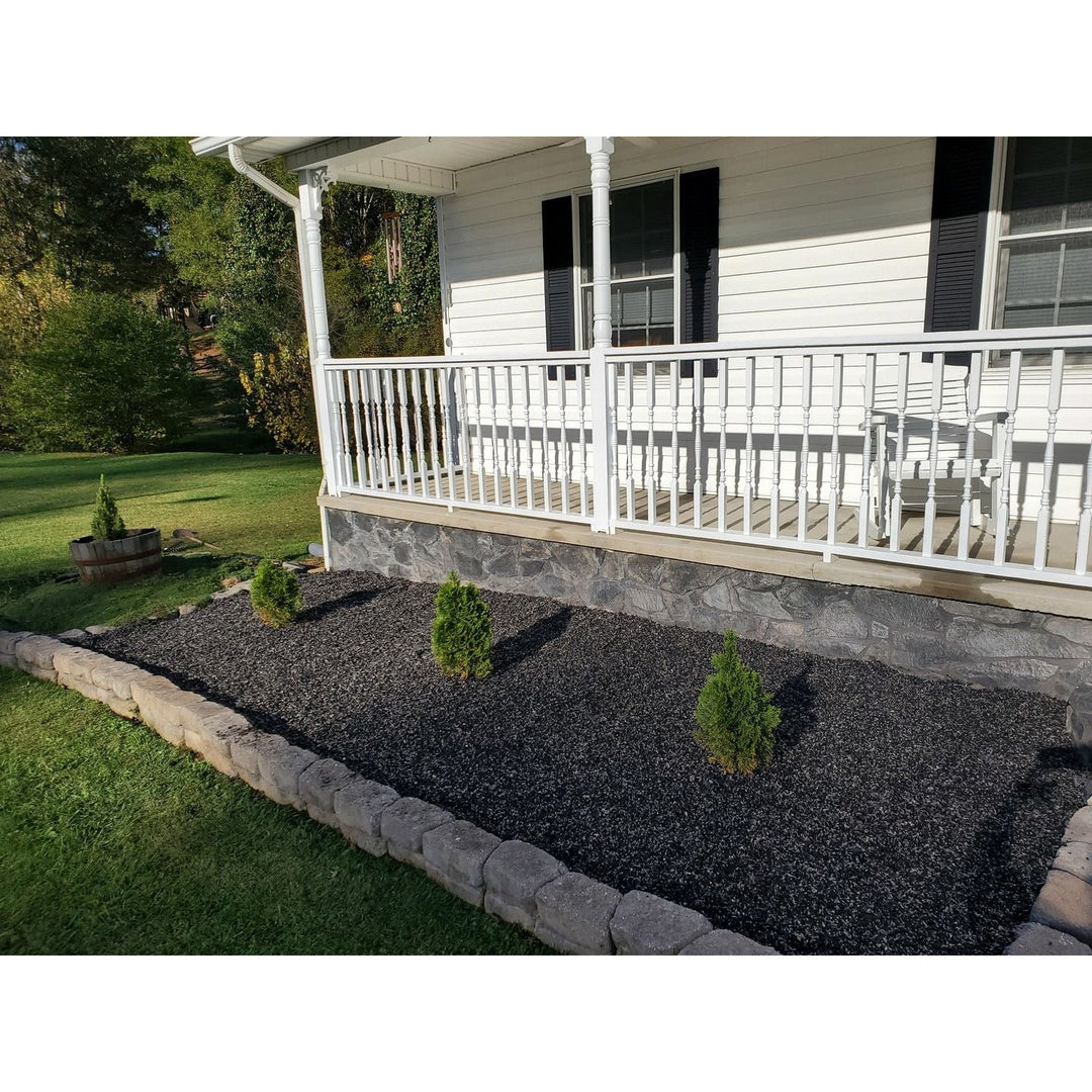 Rubber Mulch Landscape Rubber Mulch | Unpainted Black BLK-UNPAINTED-MULCH